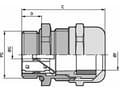 Miniatyrbilde 2 av 4: Lapp SKINTOP 53112310, Metallisk, Messing, Polyamid, 50 stykker, PG9, IP68, -40 - 100 °C