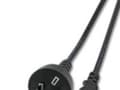 Miniatyrbilde 3 av 5: MicroConnect Power Cord Notebook - Strømkabel - IEC 60320 C7 til strømførende australsk 2-pinner (hann) - 1.8 m - svart - Australia