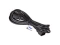 Miniatyrbilde 4 av 5: Akyga Pro Series AK-PC-06A - Strømkabel - power CEE 7/7 (hann) vinklet til power IEC 60320 C13 - 250 V - 10 A - 3 m - svart