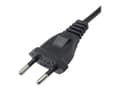 Miniatyrbilde 3 av 5: Akyga Pro Series Eight - Strømkabel - Europlug (hann) til power IEC 60320 C7 - 250 V - 2.5 A - 1.5 m - svart