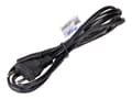 Miniatyrbilde 1 av 5: Akyga Pro Series Eight - Strømkabel - Europlug (hann) til power IEC 60320 C7 - 250 V - 2.5 A - 1.5 m - svart