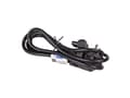 Miniatyrbilde 5 av 5: Akyga Pro Series AK-NB-02A - Strømkabel - power CEE 7/7 (hann) vinklet til 3-pins strømkontakt vinklet / flat - 250 V - 2.5 A - 1.5 m - svart