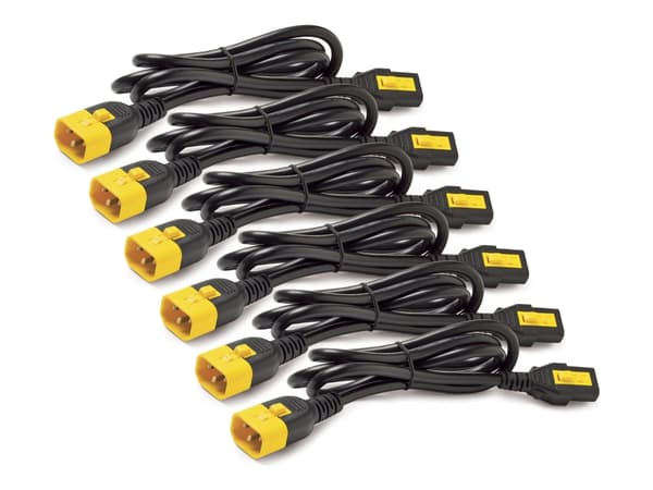 APC - Strømkabel - power IEC 60320 C13 til IEC 60320 C14 - 10 A - 61 cm - svart - Nord-Amerika - for P/N: SCL500RMI1UC, SCL500RMI1UNC, SMT3000I-AR, S