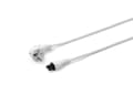 Miniatyrbilde 3 av 4: MicroConnect - Strømkabel - IEC 60320 C5 til power CEE 7/7 (hann) vinklet - 1.8 m - hvit