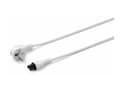 Miniatyrbilde 1 av 4: MicroConnect - Strømkabel - IEC 60320 C5 til power CEE 7/7 (hann) vinklet - 1.8 m - hvit