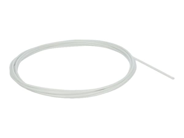 Delock - Kabelfleksibelt rör - 5 m - vit
