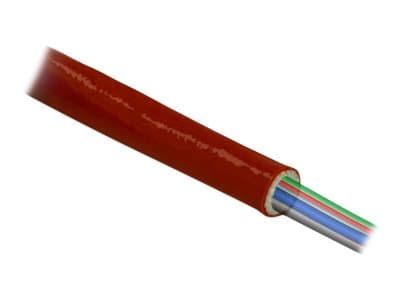 Delock Fire-Proof Sleeving Silicone-Coated - Fleksibel kabelkanal - 5 m - rød