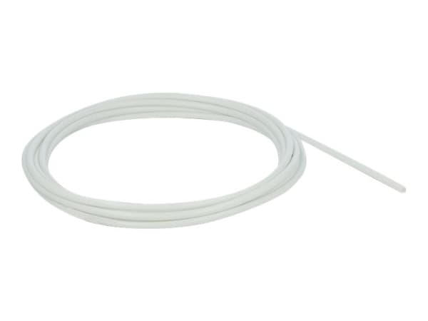 Delock Fiberglass Sleeving - Kabelfleksibelt rør - 5 m - hvit