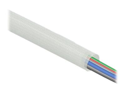 Delock Fiberglass Sleeving - Kabelfleksibelt rør - 10 m - hvit