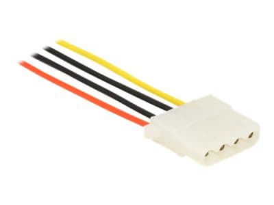 Delock - Strömadapter - 4 pin intern effekt (hona) till SATA-ström (hane) - 1 m