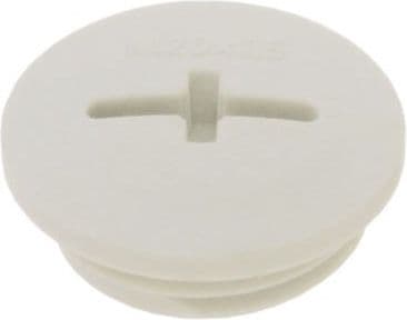 LAPP 52006670 SKINDICHT BLK-M 63X1,5 RAL 7035 LGY Blindprop M63 Polystyrol Gråhvid (RAL 7035) 25 stk