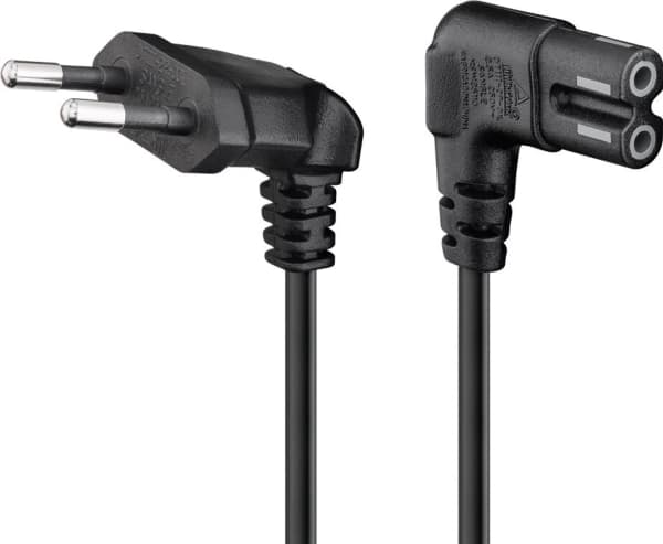 Goobay 56587, 0,3 m, Virtapistoke tyyppi C, C7 liitin, 250 V