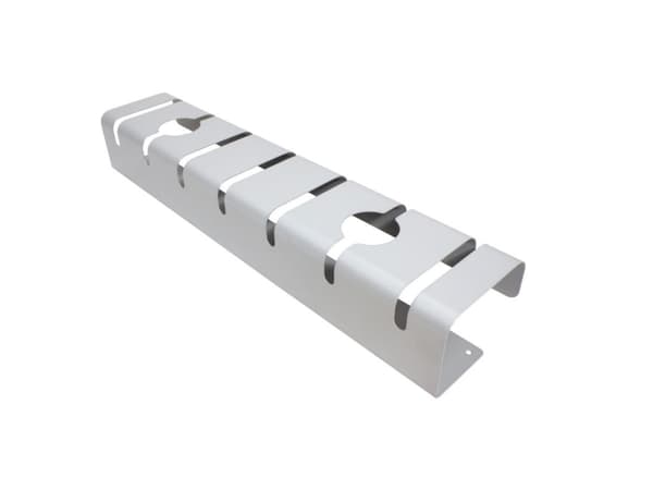 ROLINE 17.03.1302, Lige kabelbakke - Aluminium / Sølv - 110 mm x 80 mm x 530 mm
