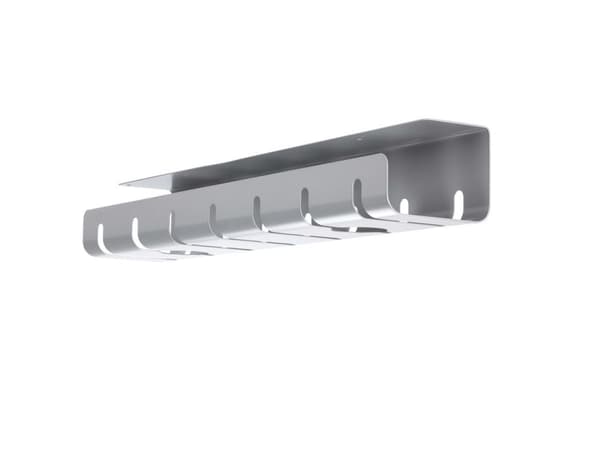 ROLINE 17.03.1302, Lige kabelbakke - Aluminium / Sølv - 110 mm x 80 mm x 530 mm Sort