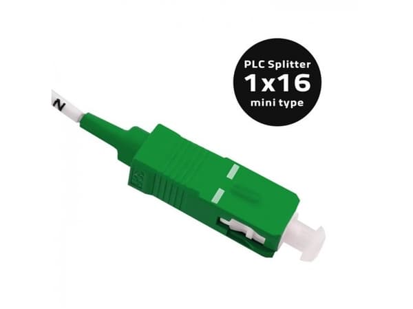 Qoltec - Nätverksdelare - SC/APC enkelläge (hane) till SC/APC enkelläge (hane) - 1.5 m - fiberoptisk - G.657.A
