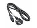 Pikkukuva 5 / 5: Akyga Power Cord AK-NB-01C for notebooks VDE IEC C5 250V/50Hz 1,5m, 1,5 m, CEE7/7, C5 liitin