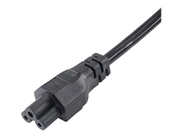 Akyga Power Cord AK-NB-01C for notebooks VDE IEC C5 250V/50Hz 1,5m, 1,5 m, CEE7/7, C5 liitin