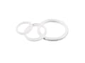 Miniatyrbild 5 av 5: Lapp SKINDICHT JT PTFE M20, Stansad packning, Ring, M20, Vit, PTFE, 260 ° C