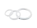 Miniatyrbild 1 av 5: Lapp SKINDICHT JT PTFE M20, Stansad packning, Ring, M20, Vit, PTFE, 260 ° C