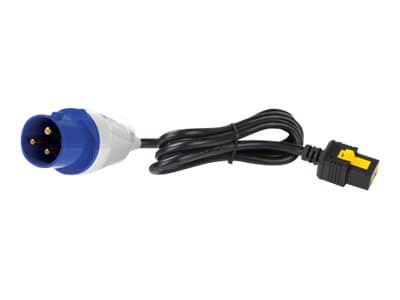 APC - Strømkabel - IEC 60309 16A (hann) til IEC 60320 C19 - 16 A - 3 m - låst - svart - for P/N: SMT2200I-AR, SMT2200R2I-AR, SMT3000I-AR, SMT3000R2I-