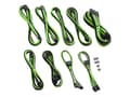 Miniatyrbilde 2 av 5: CableMod PRO Series ModMesh C-Series AXi, HXi & RM Cable Kit - Strømkabelsett - formstøpt - svart, lys grønn
