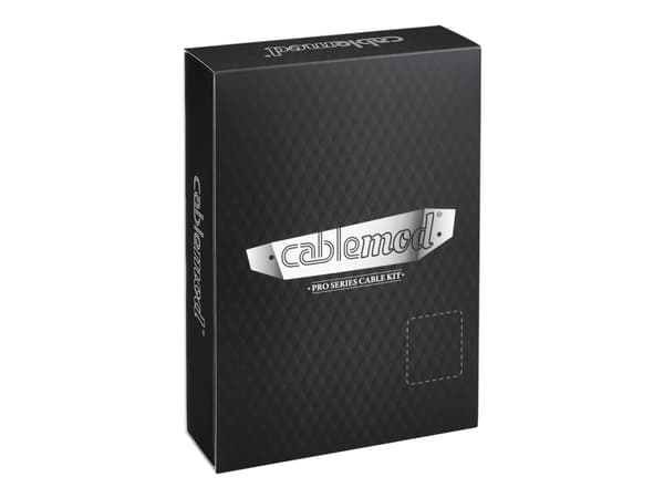 CableMod PRO Series ModMesh C-Series AXi, HXi & RM Cable Kit - Strømkabelsett - formstøpt - svart, lys grønn