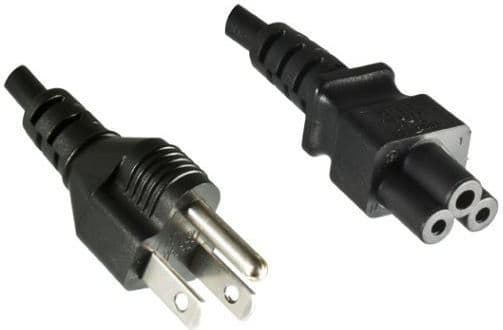 MicroConnect - Strømkabel - type B (hann) til IEC 60320 C5 - AC 125 V - 15 A - 3 m - svart