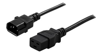 PowerWalker - Strömkabel - IEC 60320 C19 till IEC 60320 C14 - 1.8 m - för PowerWalker VI 1000 RLP, VI 2000 RLP, VI 3000 RLP