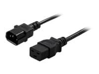 PowerWalker - Strømkabel - IEC 60320 C19 til IEC 60320 C14 - 1.8 m - for PowerWalker VI 1000 RLP, VI 2000 RLP, VI 3000 RLP