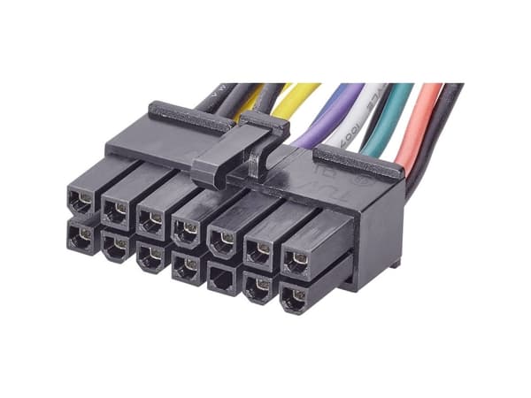 Renkforce RF-4292130, 0,25 m, ATX (24-pin), Hankjønn, Hunkjønn, Rett, Rett