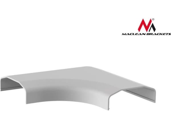 Maclean MC-697 W, Montering utenfor hjørne, Hvit, Snap-on, 64 mm, 127 mm, 21,5 mm