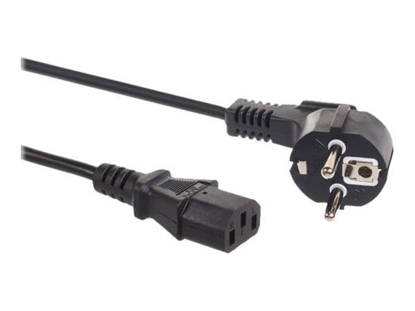 Maclean MCTV-692 - Strømkabel - AC 220-250 V - 3 m - svart
