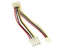 InLine 4043718132751, 0,55 m, Molex (4-stift), 4 x SATA, Manlig kontakt, Manlig kontakt, Rakt