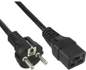 InLine 16658E, 1,5 m, Strømplugg type F, IEC C19, 250 V, 16 A