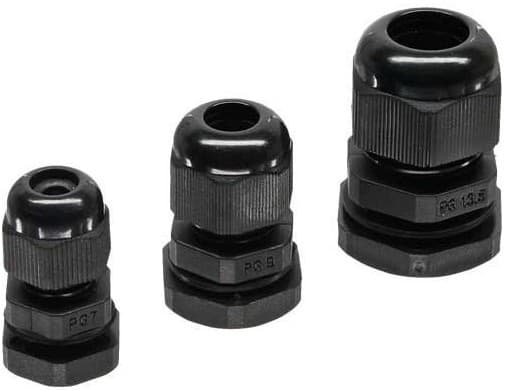 InLine 44010B, Lajittelu, Neopren, Nylon, 10 stk, 6 mm, IP68