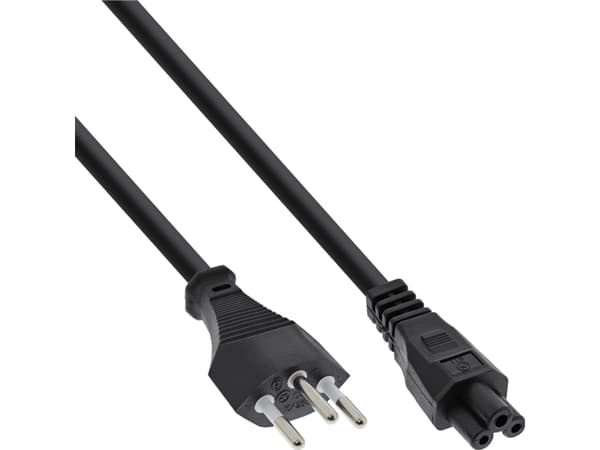 InLine 4043718021994, 2 m, SEV 1011, C5 kopling, 250 V, 2.5 A
