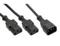 Pikkukuva 1 / 5: InLine 16657L, 5 m, C14 liitin, 2 x C13 liitin