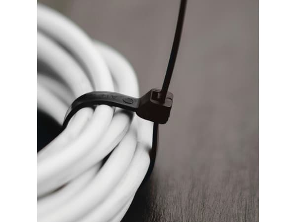 Bradas TS1148500B, Musta, 1 pää(t), CE, PAHs, 500 mm, 4,8 mm, 100 kpl