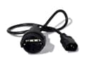 Miniatyrbilde 5 av 5: APC - Strømkabel - power CEE 7/7 (hunn) til IEC 60320 C14 - 10 A - 61 cm - svart - for P/N: SCL500RMI1UC, SCL500RMI1UNC, SMTL750RMI2UC, SRT1500RMXLI,