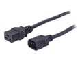 Pikkukuva 4 / 5: APC - Strømkabel - IEC 60320 C19 til IEC 60320 C14 - 2 m - lajittelu - P/N: SCL500RMI1UC, SCL500RMI1UNC, SMTL750RMI2UC, SRT1500RMXLI, SRT1500XLI, SRT