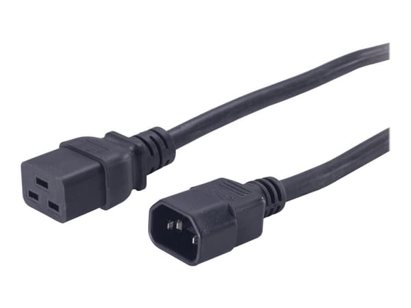 APC - Strømkabel - IEC 60320 C19 til IEC 60320 C14 - 2 m - lajittelu - P/N: SCL500RMI1UC, SCL500RMI1UNC, SMTL750RMI2UC, SRT1500RMXLI, SRT1500XLI, SRT
