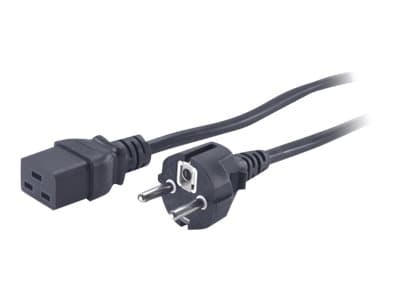 APC - Strømkabel - IEC 60320 C19 til CEE 7/7 (han) - AC 230 V - 2,5 m - lajittelu - P/N: SMT2200I-AR, SMT2200R2I-AR, SMT3000I-AR, SMT3000R2I-AR, SRT1