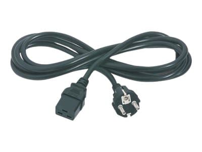 APC - Strømkabel - IEC 60320 C19 til CEE 7/7 (han) - AC 230 V - 2,5 m - lajittelu - P/N: SMT2200I-AR, SMT2200R2I-AR, SMT3000I-AR, SMT3000R2I-AR, SRT1