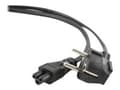 Miniatyrbilde 1 av 5: Gembird PC-186-ML12 - Strømkabel - IEC 60320 C5 til power CEE 7/7 (hann) - 1.8 m - formstøpt - Tyskland
