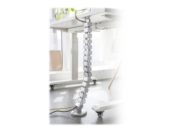 DIGITUS DA-90506 - Fleksibel kabelkanal - 1.3 m - sølv