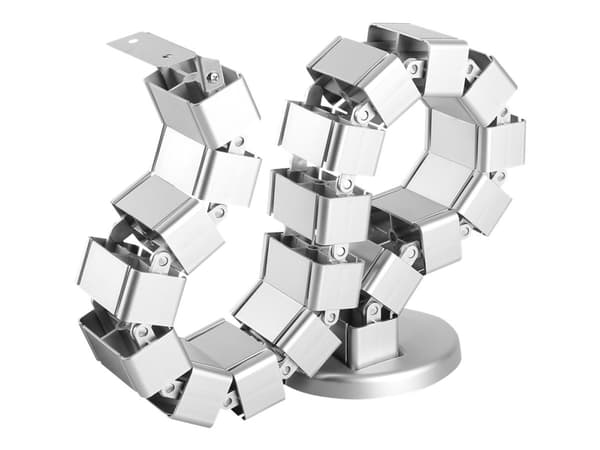 DIGITUS DA-90506 - Fleksibel kabelkanal - 1.3 m - sølv