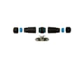 Miniatyrbilde 3 av 5: LogiLink NP0082, Sort, Nylon, 1 stykker, 7,5 mm, IP68, 0 - 70 °C