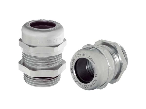 Lapp 53112860, Rustfritt stål, Nickel, Silikon, 5 stykker, Rett, M50x1.5, 1,5 cm