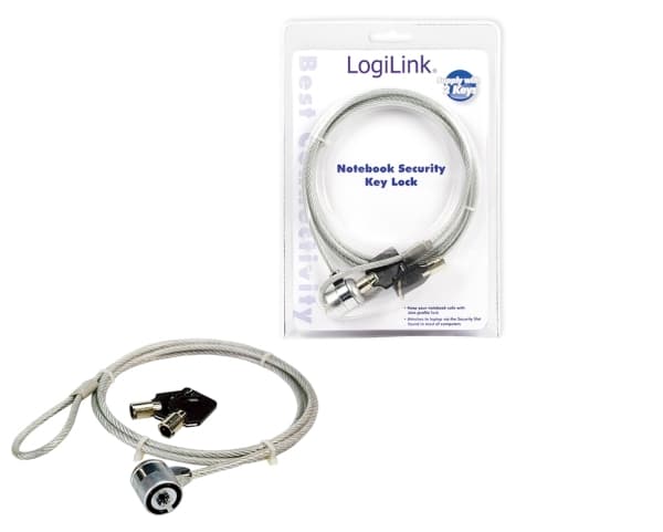 LogiLink Notebook Security Lock, 1,5 m