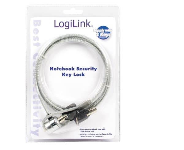 LogiLink Notebook Security Lock, 1,5 m